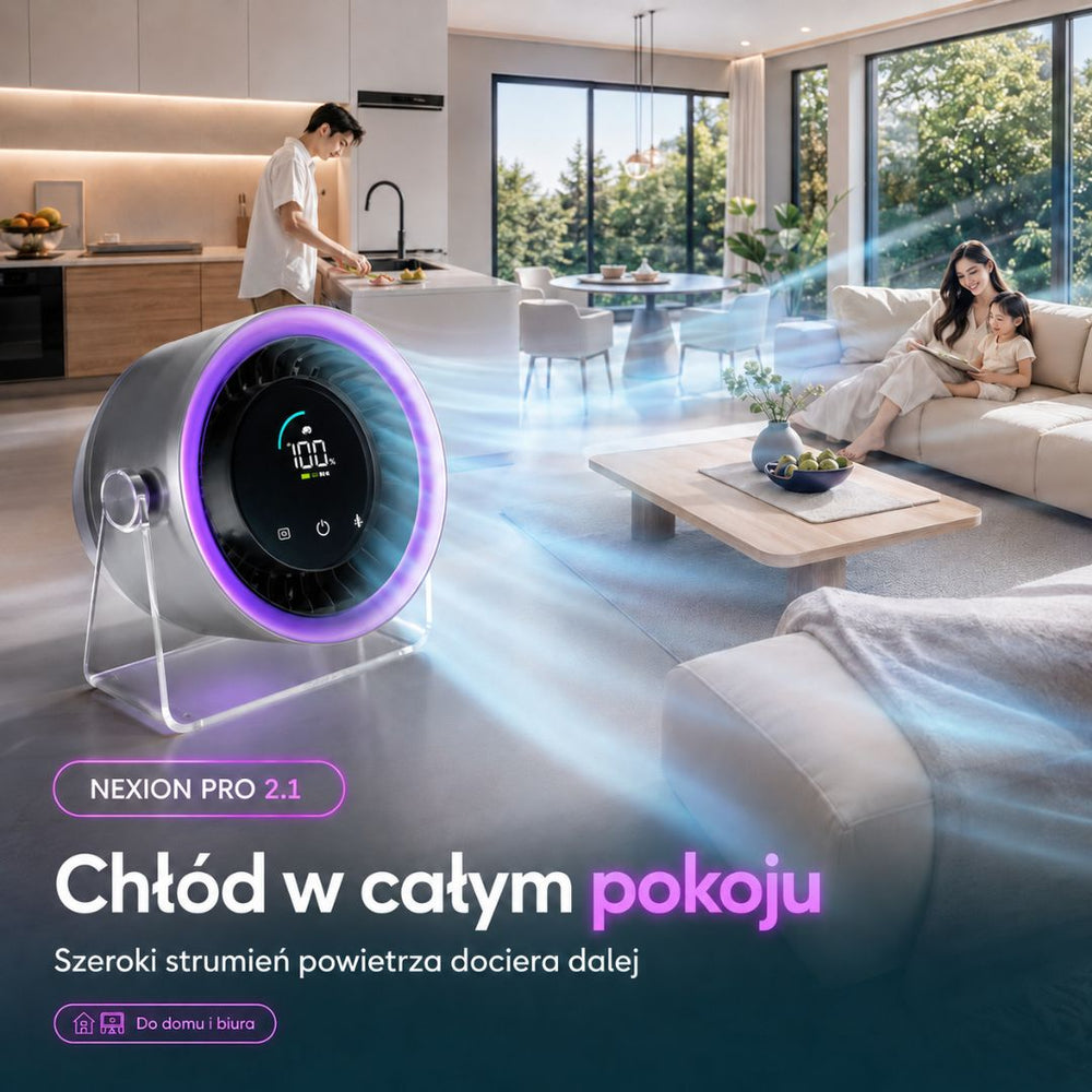 NEXION PRO 2.1 wentylator z szerokim strumieniem powietrza